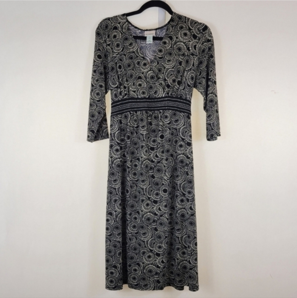 MOTHERHOOD Maternity Black Maxi Dress Size Large